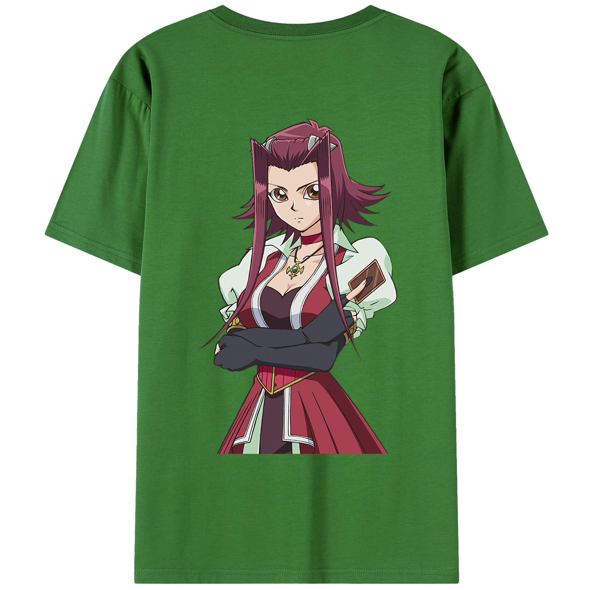 （画像用） 遊☆戯☆王 Yu-Gi-Oh! レディース半袖Tシャツ(バックプリント)